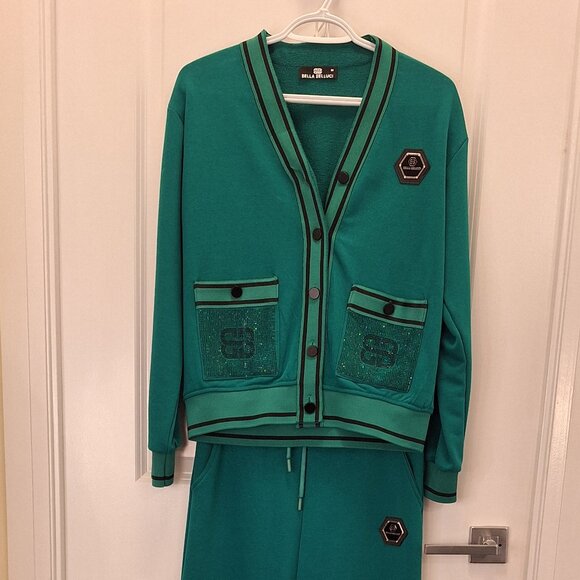 Green Jumpsuit - Picture 1 of 4